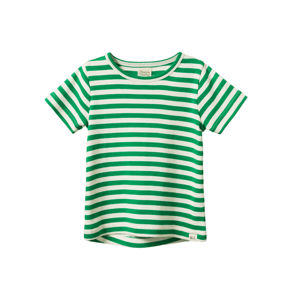 River Tee | Kelly Green Sea Stripe