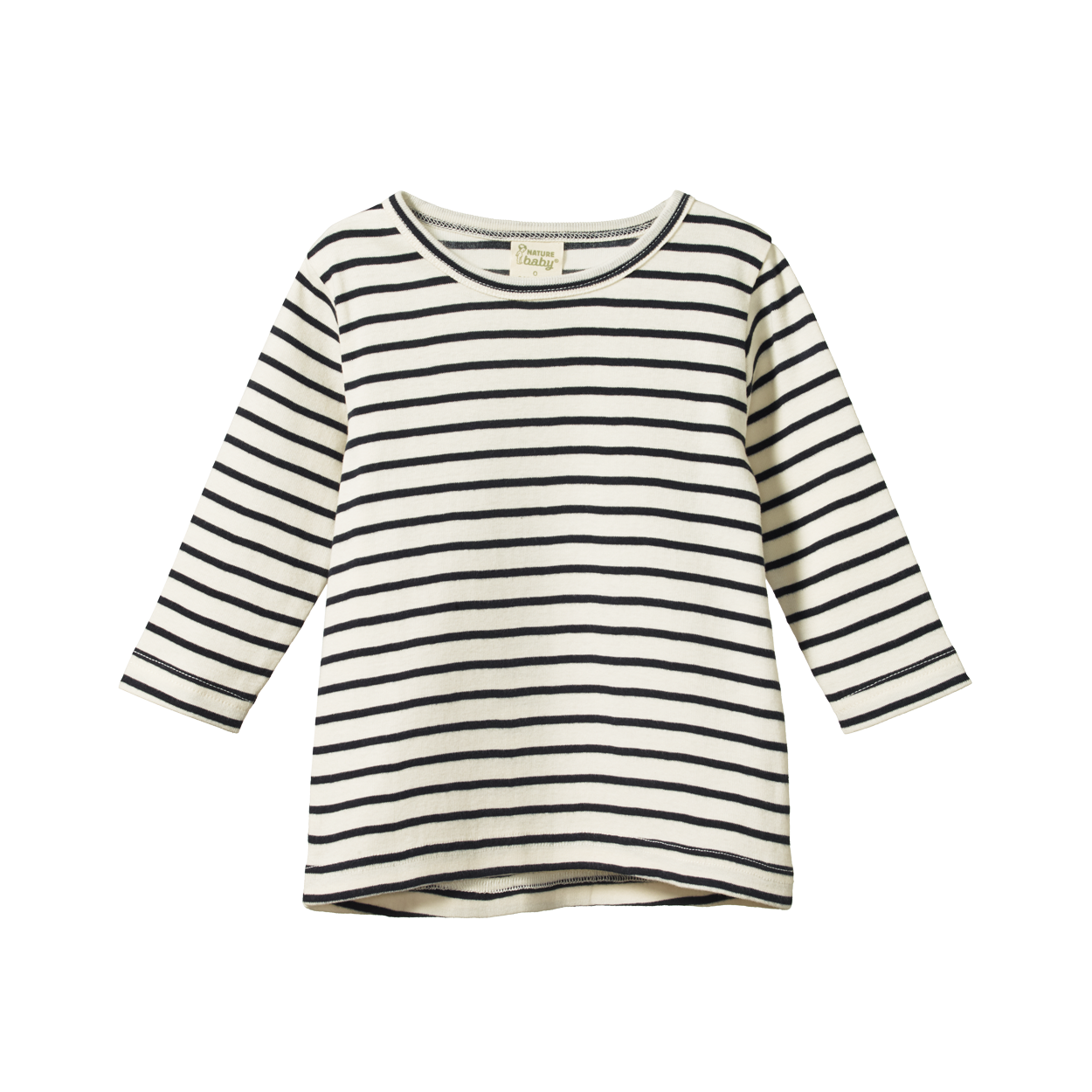 L/S River Tee | Navy Sailor Stripe