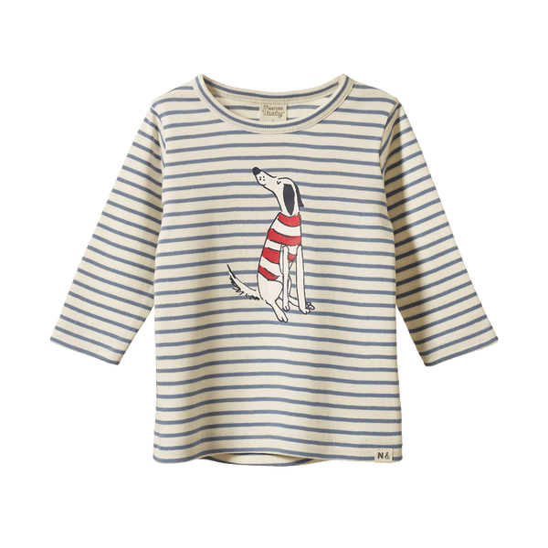 L/S River Tee | Best Friend Stripe