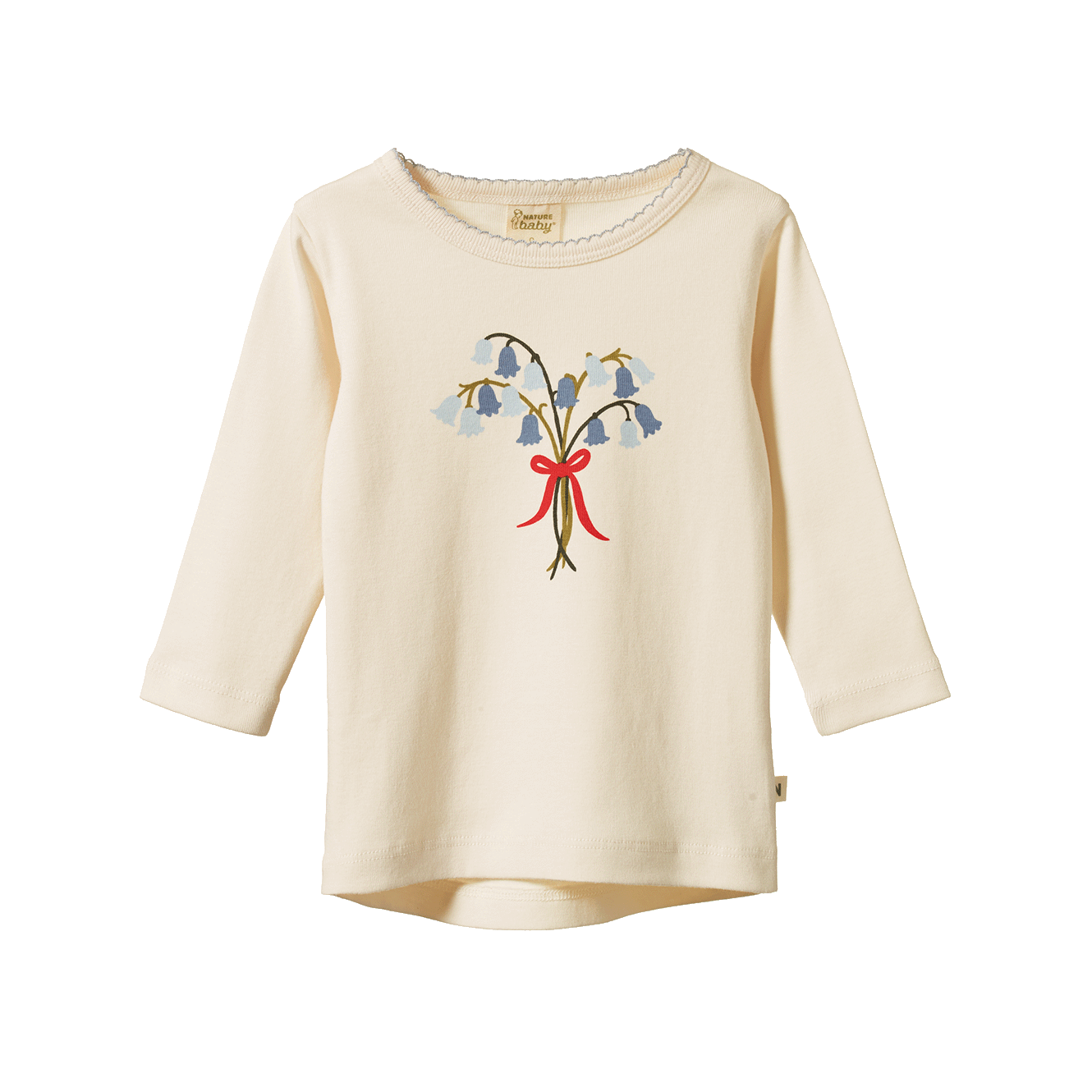 L/S Cloud Tee | Blubelle Natural Print