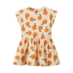 Twirl Dress | Grande Orange Blossom Print
