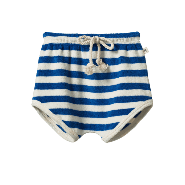 Terry Shorts | Mariner Stripe