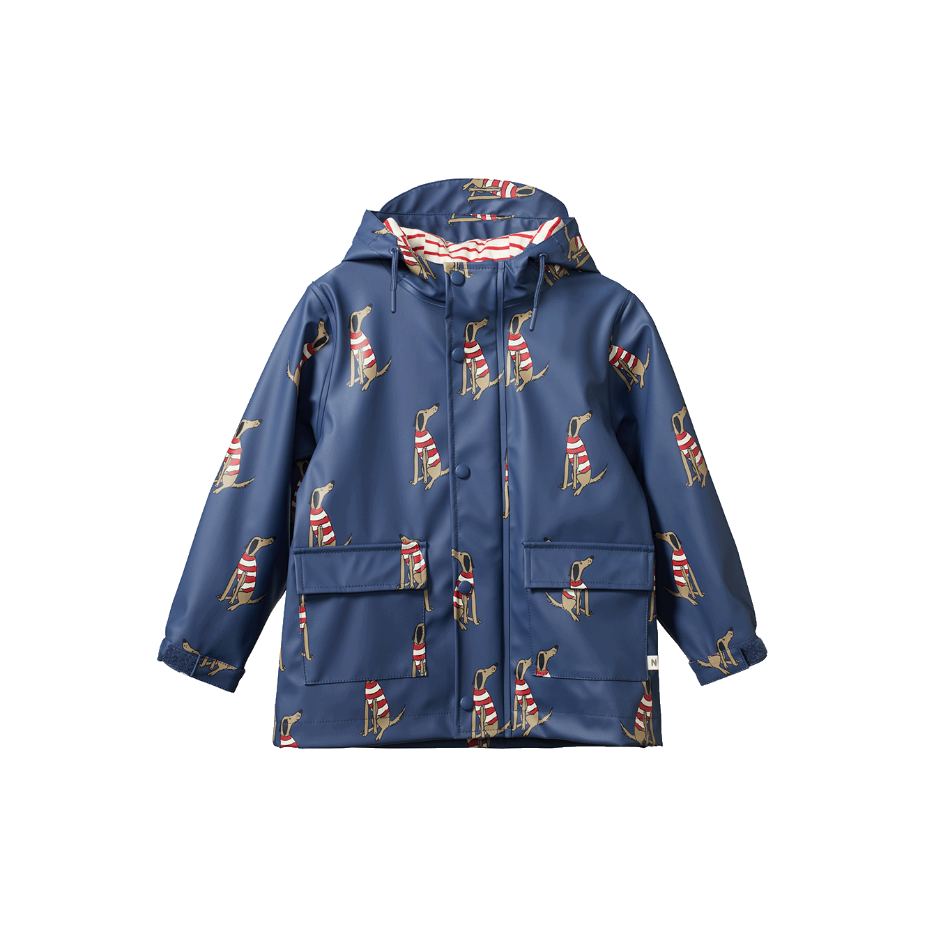 Raincoat | Best Friend Indigo Print