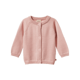 Merino Knit Cardigan | Rose Dust