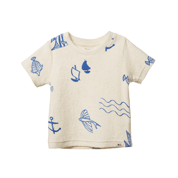 River Tee Terry | Atlantic Print