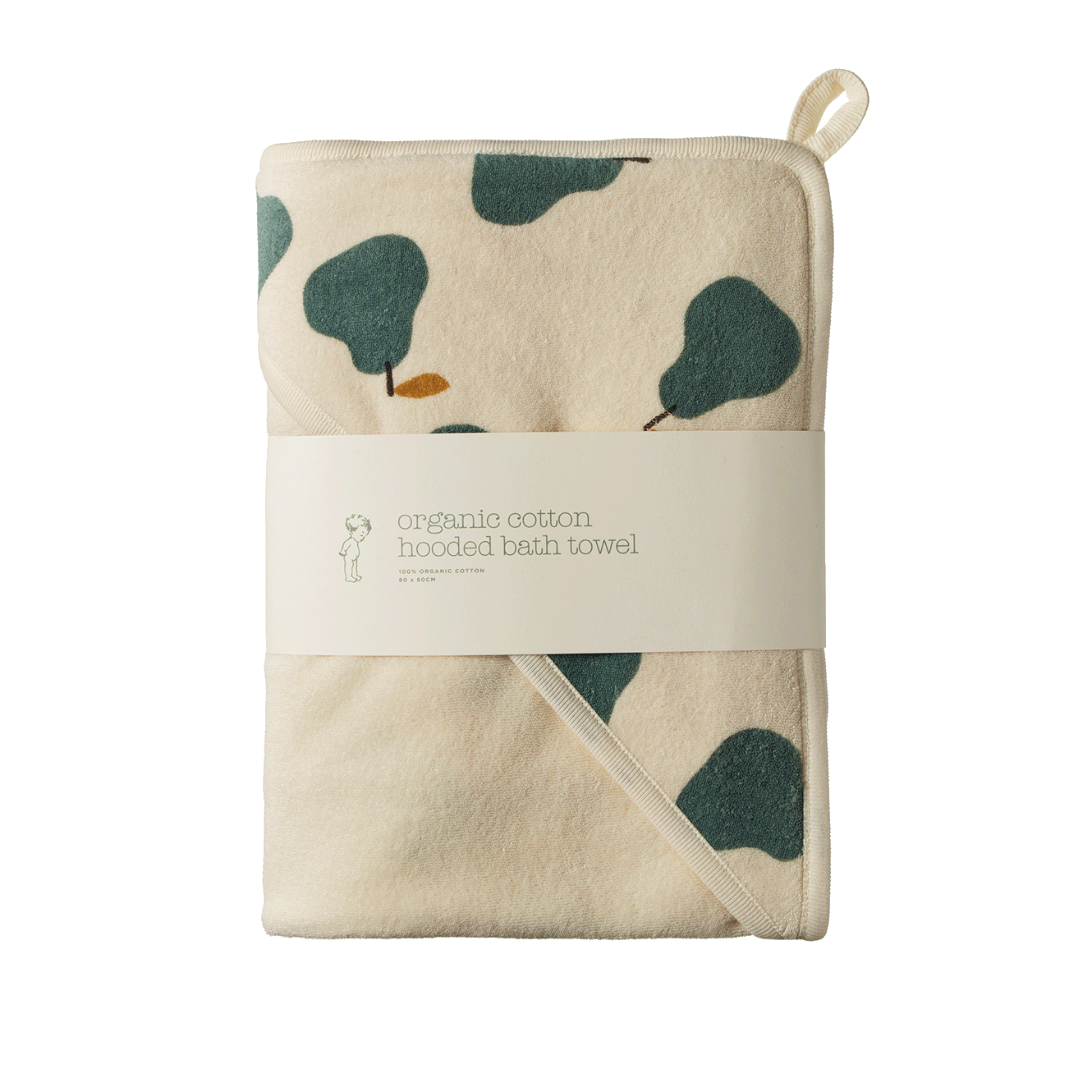 Hooded Towel | Pear Print
