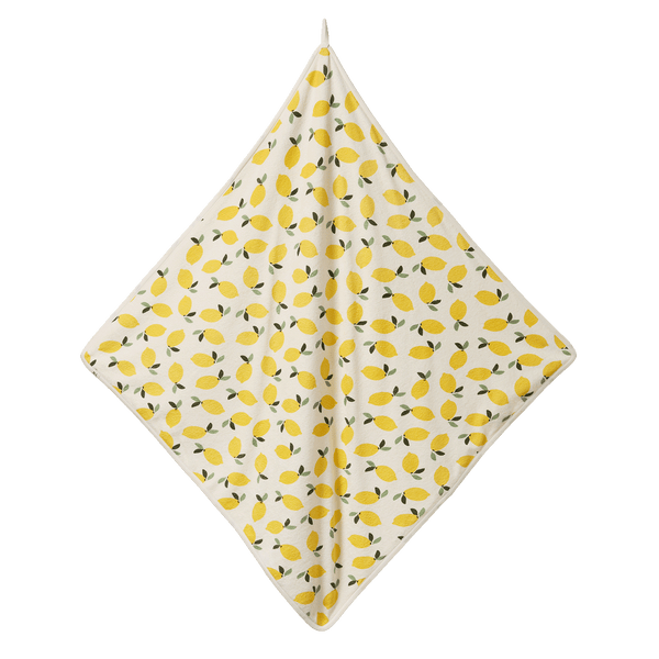 Hooded Towel | Lemon Print