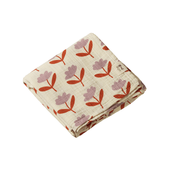 Muslin Wrap | Fleurette Print
