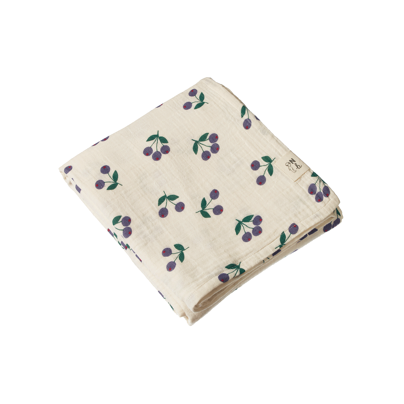 Muslin Wrap | Winter Berry Natural Print