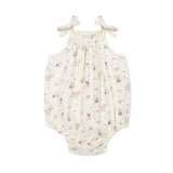 Cassie Playsuit | Sweet William Floral Natural