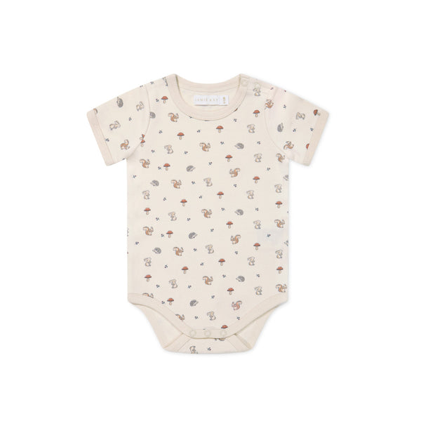 Hudson S/S Bodysuit | Woodland Friends