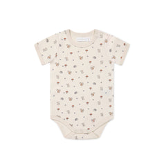 Hudson S/S Bodysuit | Woodland Friends