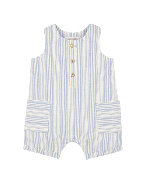 Puffin Stripe Romper