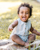 Puffin Stripe Romper