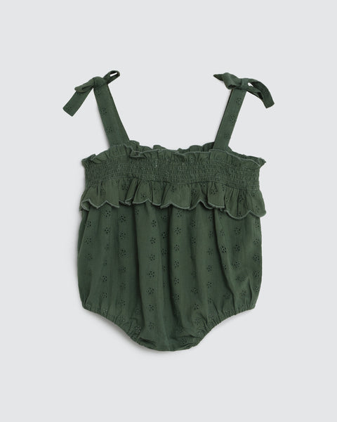 Chrissie Playsuit | Eucalyptus