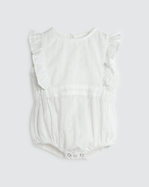 Primrose Playsuit | White