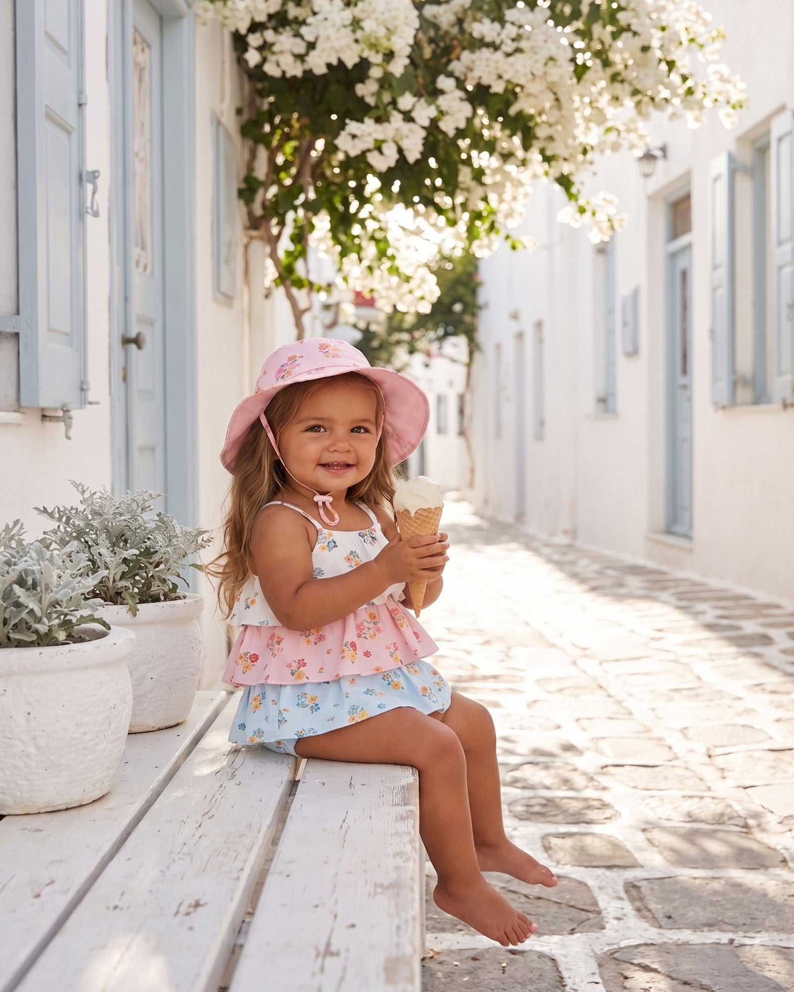 Baby Tier Romper Maddie