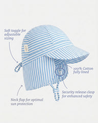 Flap Cap Mini Sea