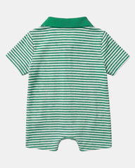 Onesie S/S Polo Mini Pistachio
