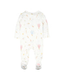 Morgan Print L/S Zip Onesie