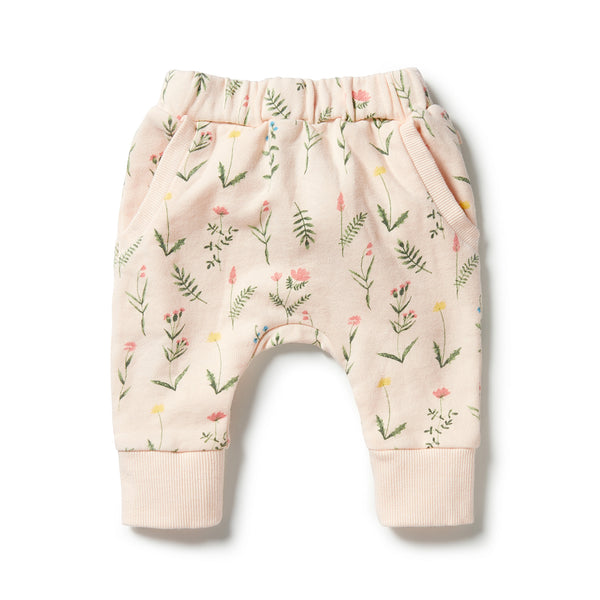 Terry Slouch Pants | Wild Flower