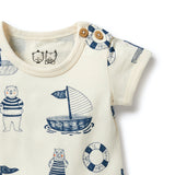 Nautical Bear Bodysuit