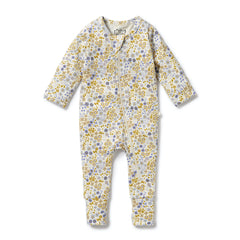 Little Meadow Zipsuit w/Feet