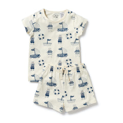 Nautical Bear S/S Pyjamas