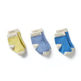 3 pack Baby Socks | Endive/Bluebell/Blue