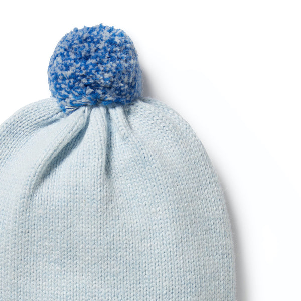 Knitted Hat | Bluebell Fleck