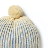 Knitted Rib Hat | Dew