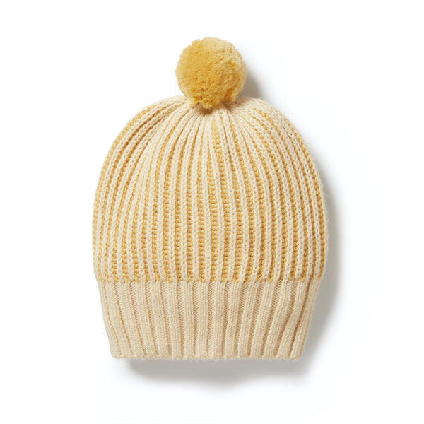 Knitted Rib Hat | Dijion