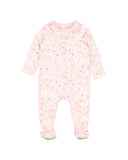 Zoe Print L/S Zip Onesie