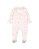 Zoe Print L/S Zip Onesie