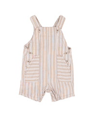 Beige Stripe Overall