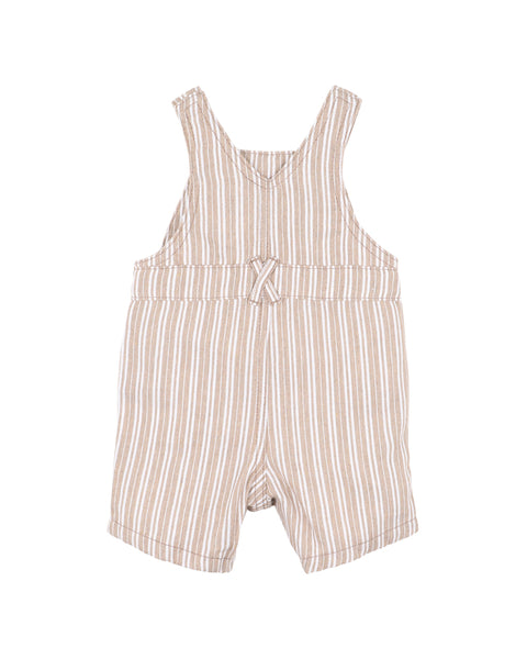 Beige Stripe Overall