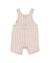 Beige Stripe Overall