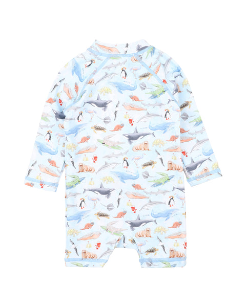 Marco Print L/S Rash Suit