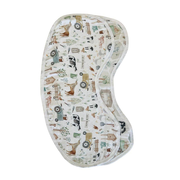 Burp Cloth/Bib | Patchwork Farm & Farm Life
