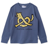 Pretzel Leopard Tee | Midnight