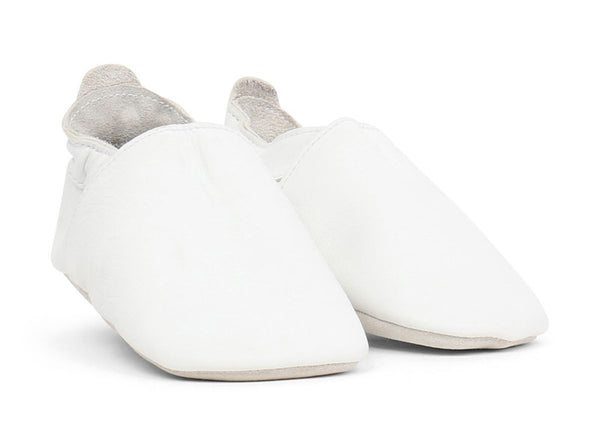 Soft Sole Simple Shoe | White