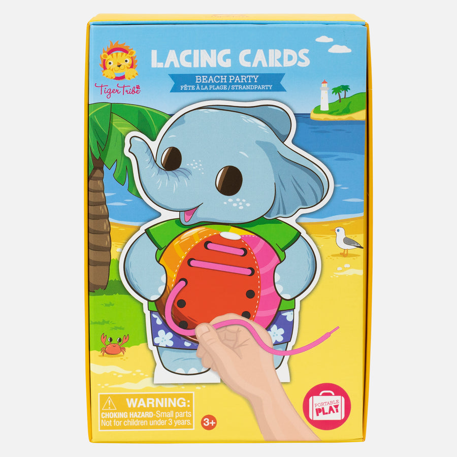 Lacing Cards | Beach Party