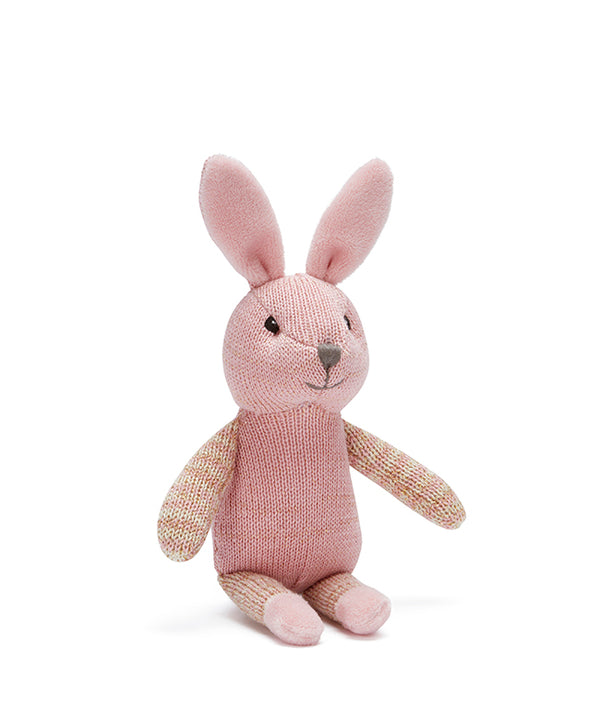 Button the Bunny Rattle | Pink