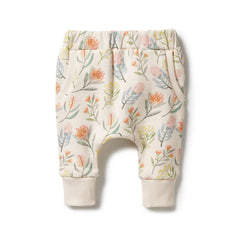 Organic French Terry Slouch Pant | Pretty Floral