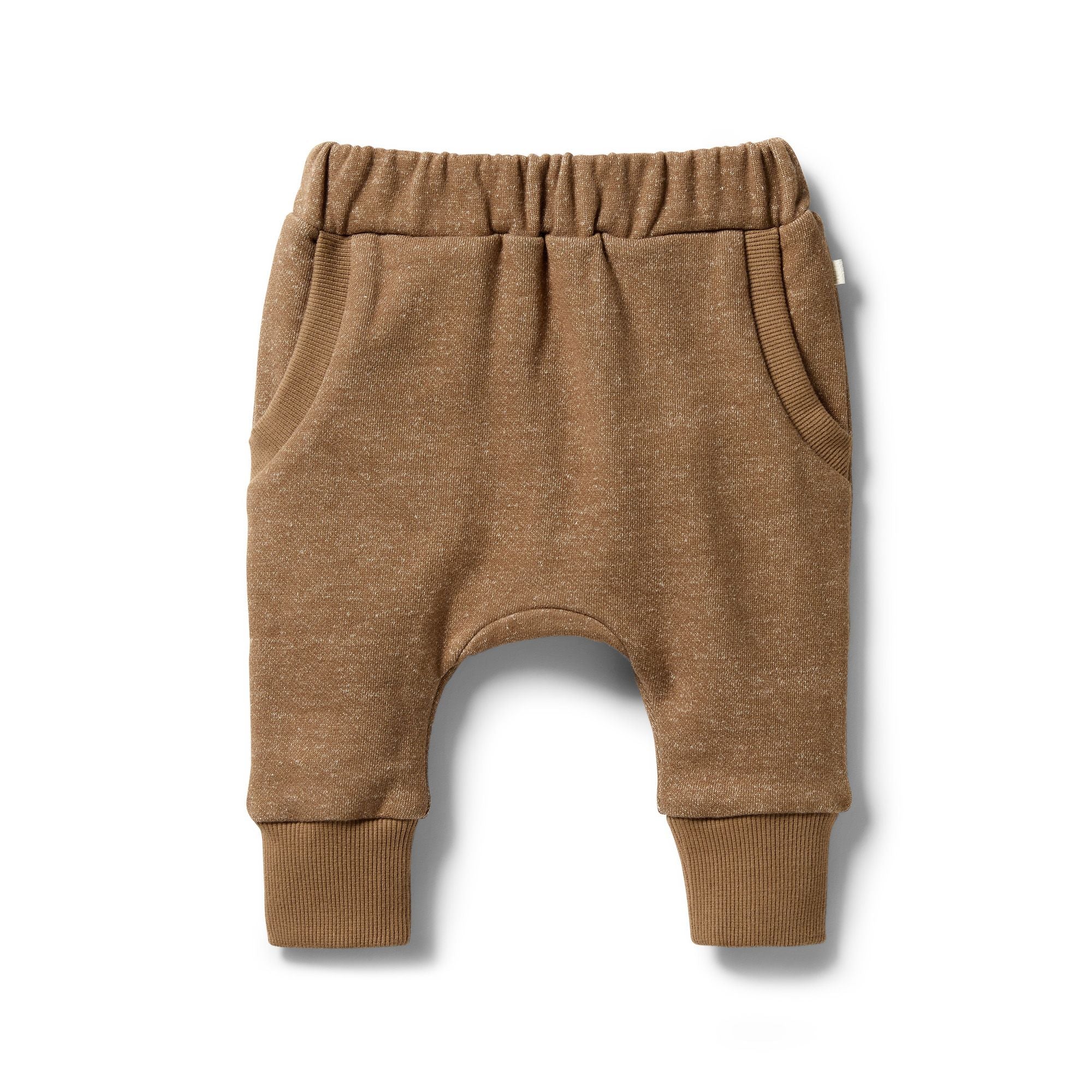 Organic French Terry Slouch Pant | Dijon
