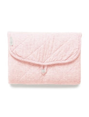 Quilted Change Mat | Soft Pink Melange